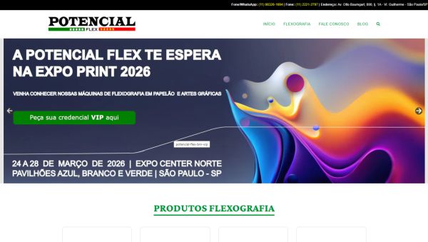 Novo site Potencial Flex